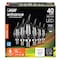Feit Electric Feit Enhance CA10 (Flame Tip) E12 (Candelabra) Filament LED Bulb Soft White 40 Watt Equivalence 6 pk CFC40927CAFIL6 - alternate 1